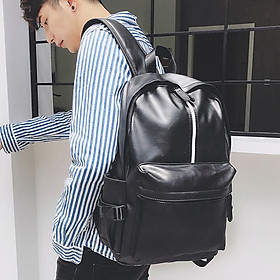 Ba Lô Da Nam Thời Trang Phong Cách Trẻ Trung Hàn Quốc