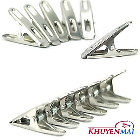  Set 20 kẹp quần áo inox phơi đồ