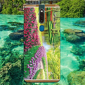 Hình ảnh Ốp kính cường lực cho điện thoại Oppo F11 Pro - Vườn Hoa MS VHOA058