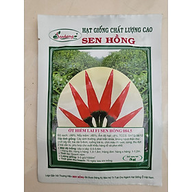 Hạt Giống Ớt Hiểm lai F1 Sen Hồng 084.5