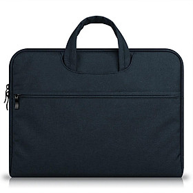 Túi đựng máy tính xách tay N001 có dây kéo mềm phù hợp với Macbook Air 13 Pro Retina 15 Navy