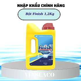 Combo nước làm bóng bát finish 800ml + Bột rửa bát finish 2.5kg dùng cho máy rửa bát