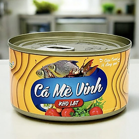 Đặc sản An Giang -CÁ MÈ VINH KHO LẠT đóng hộp 210g ANTESCO - Ocop 4 Sao