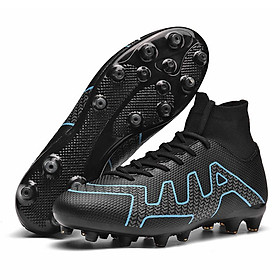 LSYAAAAA Cộng với kích thước 35-47 Arrival Giày bóng đá nam nhẹ dành cho người lớn trẻ em TF/FG đế ngoài chống trượt Unisex Bóng đá ngoài trời Breathable Sneaker