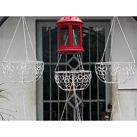 Mua Giỏ treo hoa sắt mỹ thuật