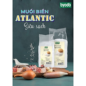 Muối biển siêu sạch 500g & 1kg Byodo