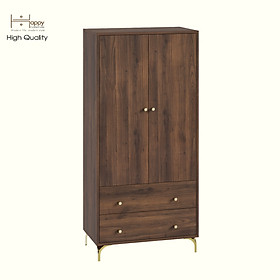 Mua HAPPY FURNITURE   Tủ lưu trữ 2 cửa mở 2 ngăn kéo - HAPPI  TCM_229   70cm x 40cm x 150cm DxRxC