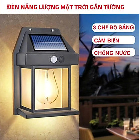 Bộ 2 Đèn Năng Lượng Mặt Trời Gắn Cột Cổng Tự Động Bật Tắt – Thiết Kế Ngôi Nhà Độc Đáo, Loại Cao Cấp