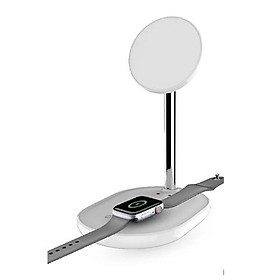 Mua Đế Sạc Không Dây Mazer 2-in-1 Thiết Kế Nhỏ Gọn Sang Trọng Đèn Báo Thông Minh Công Suất Sạc An Toàn - Hàng chính hãng