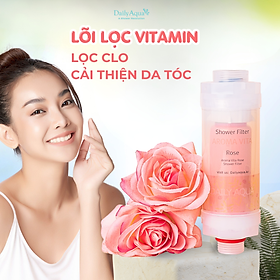 Mua Lõi Lọc Vòi Sen Vitamin Daily Aqua  Loại Bỏ Clo  Tạo Mùi Thơm - 4 Mùi Hương