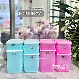 Mua  Nhập CECAMP30KD1 giảm 30k đơn 449k  Hộp Trữ Mát Tupperware Pop Fiesta Set 8