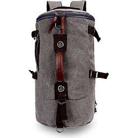 Outdoor Travel Backpack Canvas Multi-Function Hiking Daypack