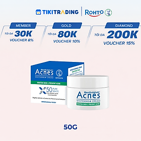 Kem dưỡng trắng da Acnes Whitening+ Cream 50g