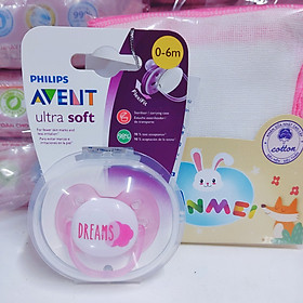 Philips Avent Núm Ty Ngậm Thông Khí / Siêu Mềm dành cho Bé 0-6 và 6-18 Tháng (Hộp Đơn/Hộp Đôi)