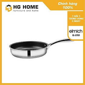 Chảo Inox chống dính 3 đáy Elmich MaxA EL-3761 20cm - Hàng Chính Hãng