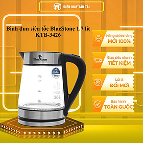 Mua Ấm Đun Nước Thủy Tinh BlueStone KTB-3426 (1.7 Lít) - Hàng chính hãng