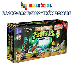 Board Game Nhiều Người Chơi, Đồ Chơi Chơi Cùng Bạn Bè Chạy Trốn Zombies Có Nam Châm