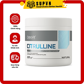 Citrulline Malate Ostrovit 400g & 210g - Tăng cường sức bền và sức mạnh trong tập luyện