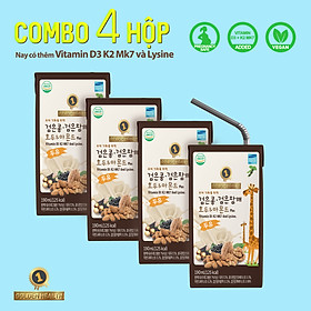 Combo 4-6-12 hộp sữa óc chó tăng chiều cao Golden Health Hàn Quốc - hộp 190ml