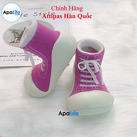 Attipas Sneaker - Tím AT043 - Giày tập đi cho bé trai bé gái từ 3