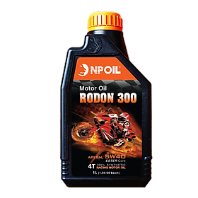 Nhớt Xe Máy RODON 300 - API SN - 5W40 - Fully Synthetic - 1L - Hàng chính hãng