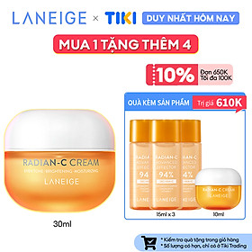 Kem Dưỡng Sáng Da Laneige Radian-C Cream 30ml