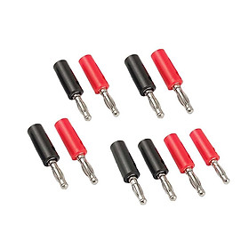 Mua Bộ 10 Đầu Jack Bắp Chuối 910MR 4mm Đực ( 5 Đỏ - 5 Đen )