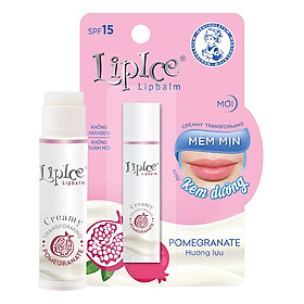 Son dưỡng không màu chuyển kem mịn Lipice Creamy 4.3g
