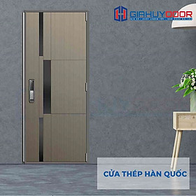 Mua 1m2 Cửa Thép Hàn Quốc THQ 754 Thiết Kế Đơn Giản Chống Rỉ Sét  Độ Bền Màu Cao  Cách Âm Chống Cháy _GIA HUY DOOR