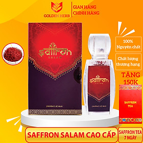 Nhụy Hoa Nghệ Tây Saffron Salam 1Gram Tặng kèm Trà Saffron Tea 7 Ngày Saffron Việt Nam