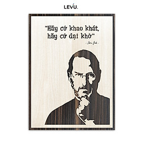 Hình ảnh Tranh câu nói Steve Jobs LEVU NT02 