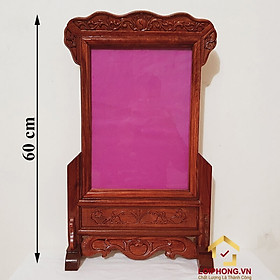 Mua Khung ảnh thờ đẹp bằng gỗ hương kích thước 25x35 cm