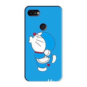 Ốp Lưng Dẻo Viền Đen In Hình Doremon Dành Cho Google Pixel 3 Xl