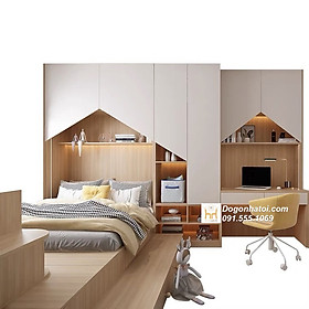 Mua Bàn Học Kết Hợp Giường Ngủ GNBH06