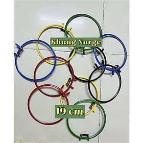 Khung Nurge thêu tay cho tranh chữ thập 19 cm