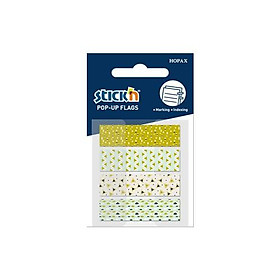 Giấy Đánh Dấu Trang có họa tiết 80 miếng - 4.5x1.2cm - HOPAX