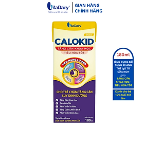 SBPS Calokid Gold 180ml ( lốc 4 hộp )