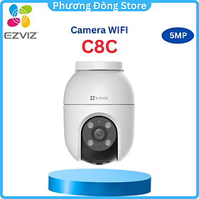 Mua Camera Wifi Ezviz C8C 3K 5MP-4MP mẫu mới  báo động đèn còi  phát hiện người và xe - Hàng chính hãng