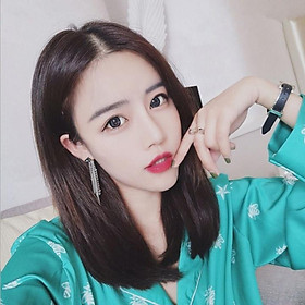 Tóc giả nữ Hàn Quốc + Tặng kèm lưới T293