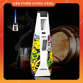 Mua Vỏ Hột Quẹt Bật Lửa Gas Jobon ZB-193 Khò 1 Tia Mạnh Mẽ Có Khóa Rảnh Tay/An Toàn - Nhiều Màu
