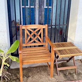 Mua Ghế gỗ đơn cà phê  trong nhà hoặc sân vườn