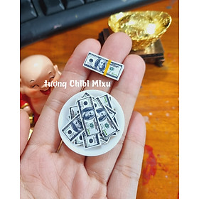 Mua Mô hình tiền đô mini trang trí bàn thờ Thần Tài Thổ Địa