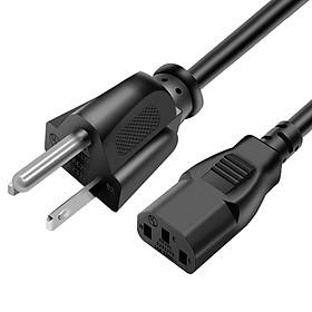 US Plug ,Power Line Power Cords, AC Power Supply Adapter Cord ,for Home Office Computers Monitors Camcorders