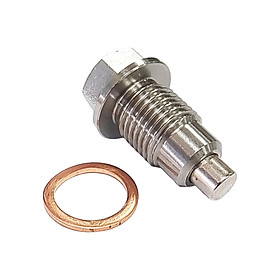 Oil Drain Plug Screw M12x1.25 Stainless Steel Engine Oil Pan Protection Plug