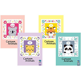 Tập Vở Học Sinh Cartoon Animal 96 Trang (4 ôly)