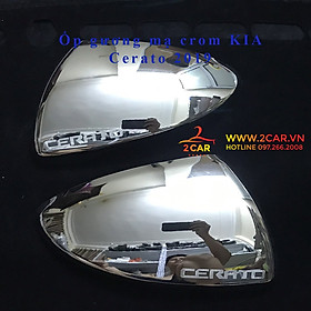 Ốp gương chiếu hậu xe KIA Cerato 2019 2020 , K3 2021, 2022,2023 mạ crom