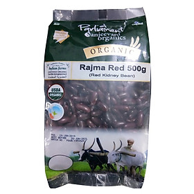 Đậu Đỏ (Đậu Thận) Rajma Hữu Cơ - 500g