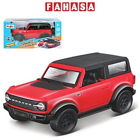 Đồ Chơi Mô Hình Xe Hơi Trớn - 2021 Ford Bronco Wildtrak - Maisto 20001/MT21001