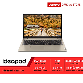 Mua Laptop Lenovo IdeaPad 3 15ITL6 82H800M4VN i3-1115G4|8GB|256GB|UHD Graphics|15.6 FHD|W11 - Hàng chính hãng