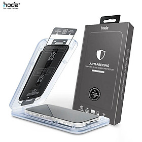 Dán Cường Lực dành cho iPhone 15 Pro Max/14 Pro/14 Pro Max/13/13 Pro/13 Mini/13 Pro Max HODA Full Chống Nhìn Trộm Kèm Khung Dán - Hàng Nhập Khẩu